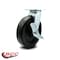 Service Caster 8 Inch Polyolefin Swivel Caster with Ball Bearing and Brake SCC-30CS820-POB-TLB - alternate 3